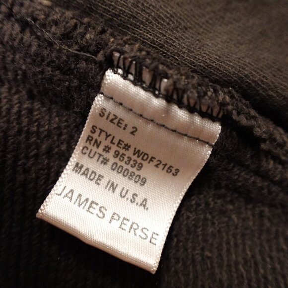 James Perse Cotton Double-Breasted Jacket Women’s Size 2 (Fits Like M 6–8) Brown - Picture 12 of 13